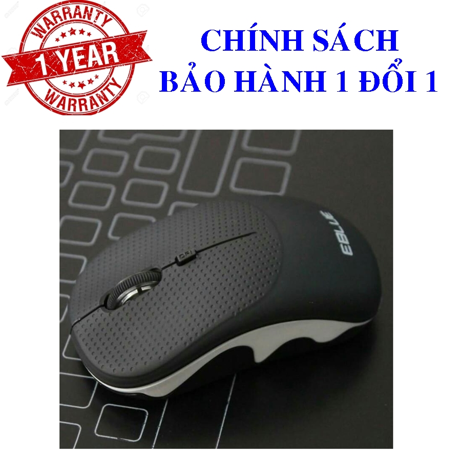 Chuột không dây Eblue EMS816B - Wireless