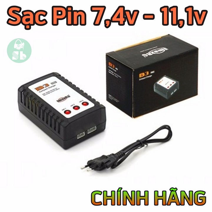 SẠC CÂN BẰNG B3 cho pin 7,4v - 11,1v (Pin 2s - 3s)