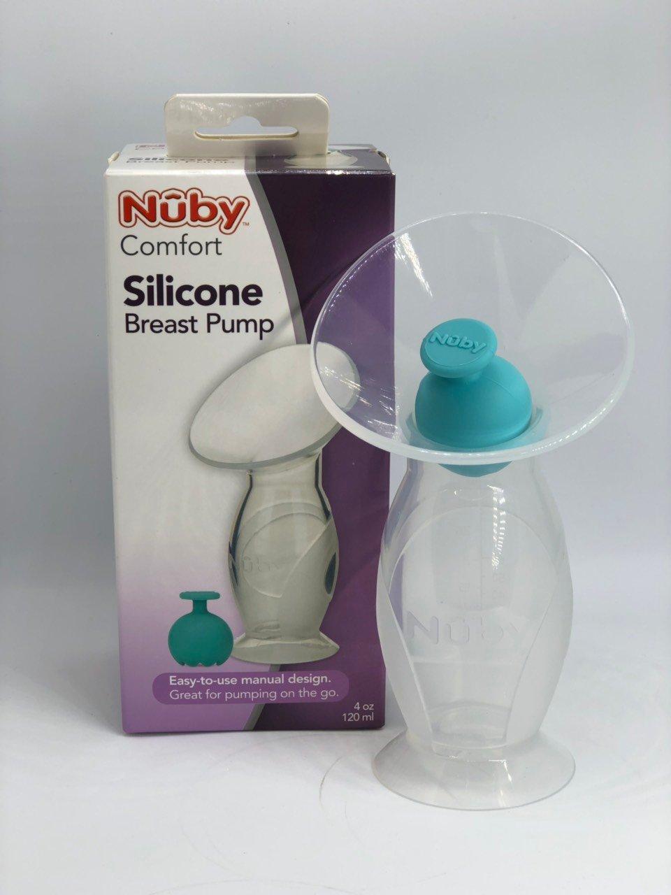 Cốc hứng sữa, hút sữa silicone Nuby