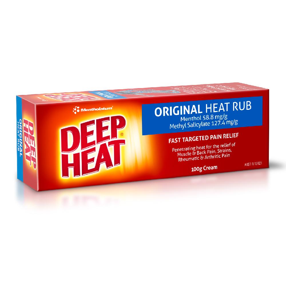 Kem Thoa bóp Deep Heat Original Heat Rub 100gr