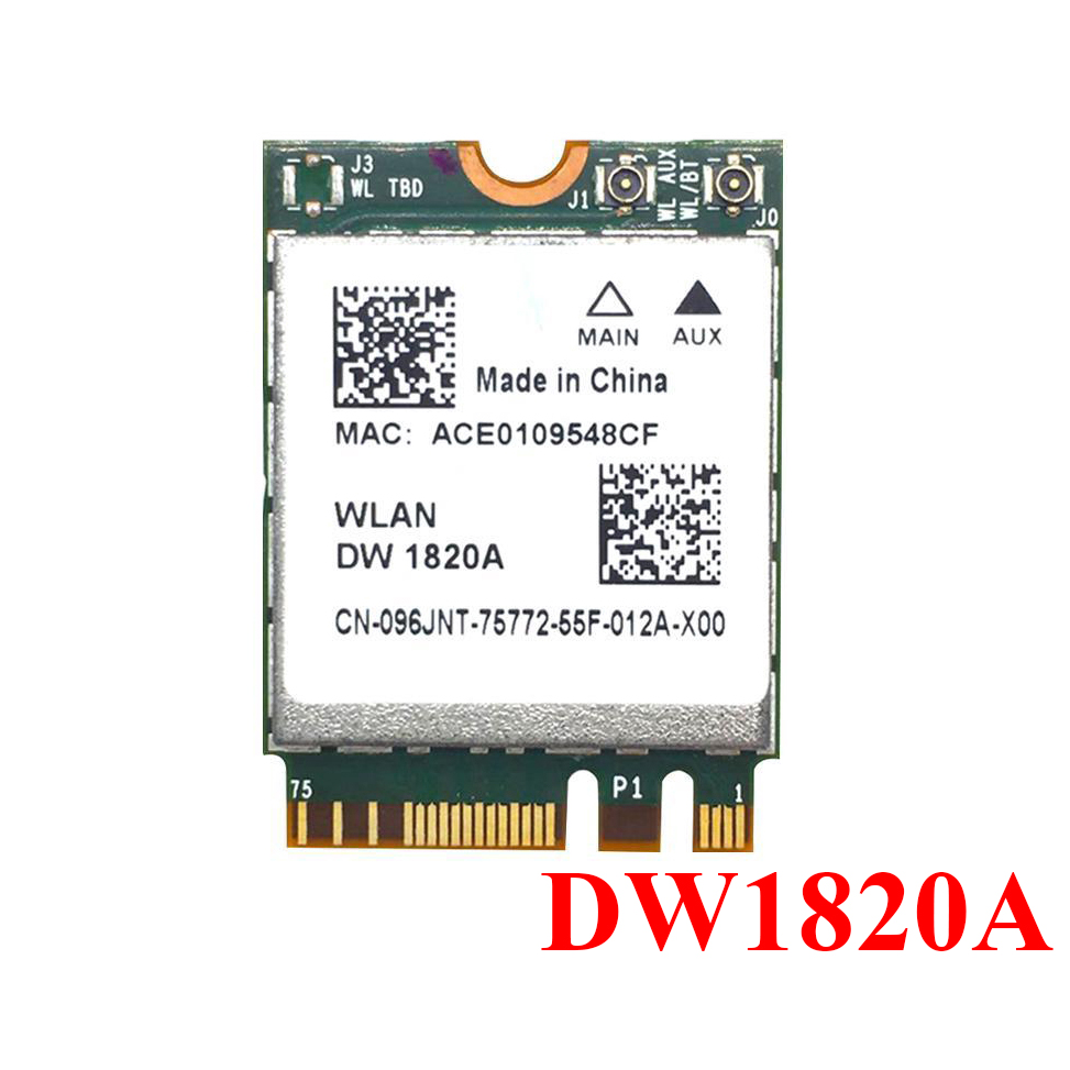 Card wifi laptop broadcom bcm94350z dw1820a m.2 / ngff