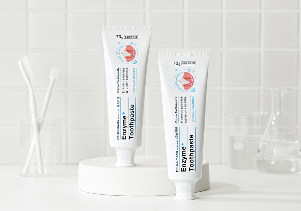 Kem đánh răng dành cho thú cưng - dr.healmedix medical rx enzyme toothpaste 70g