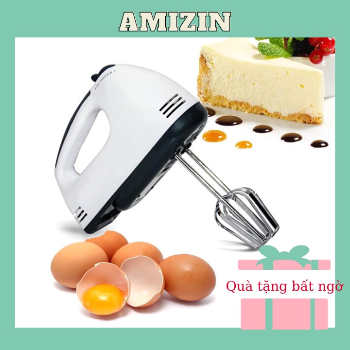 Máy đánh trứng cầm tay 7 tốc độ SCARLET Máy đánh trứng mini cắm điện công suất lớn
