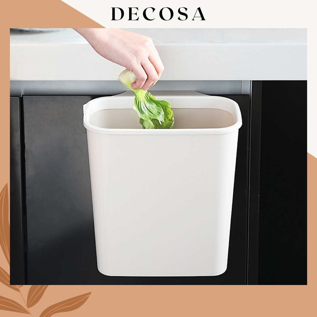 Thùng rác nhựa treo cửa tủ bếp tiện lợi DECOSA