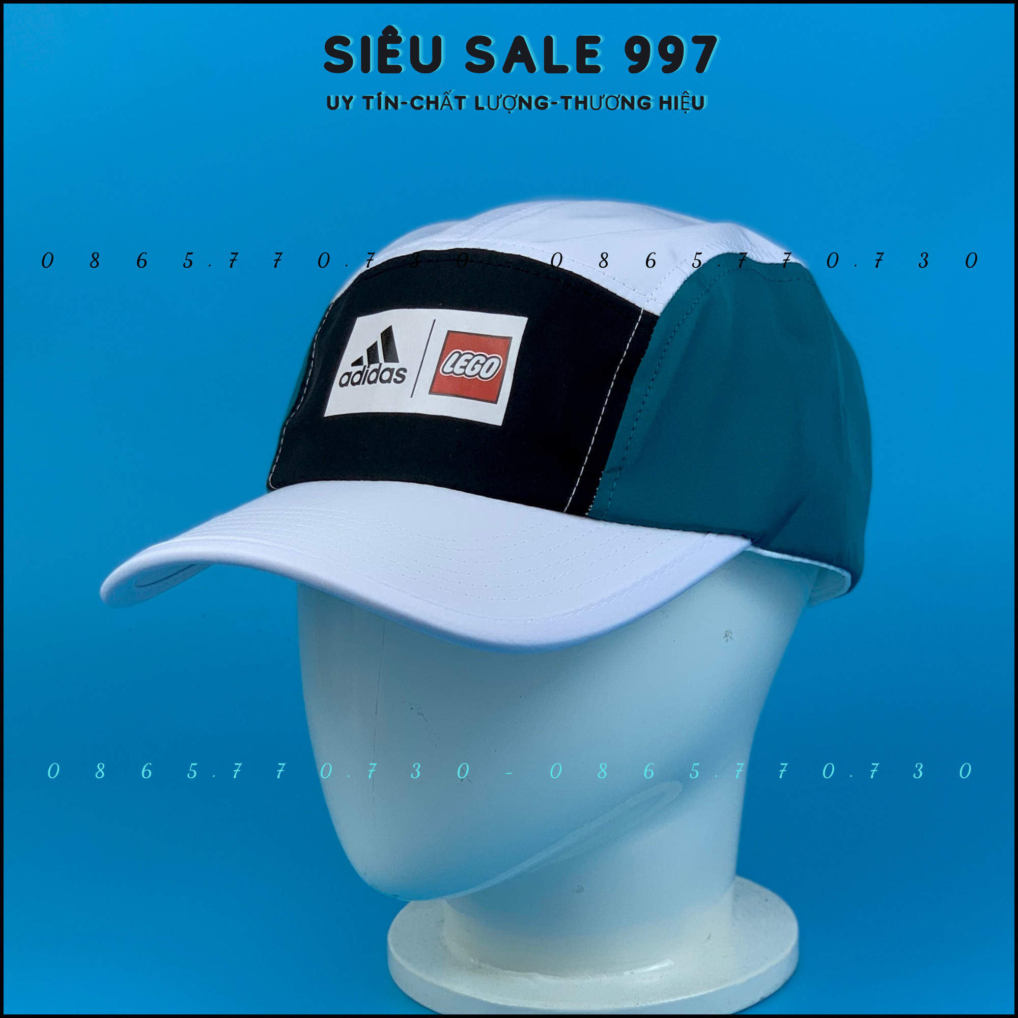 NÓN KẾT Thể Thao ADD LEGO Form Đầu Bằng Phối Màu CAO CẤP Đẹp Lạ - SIÊU SALE 997