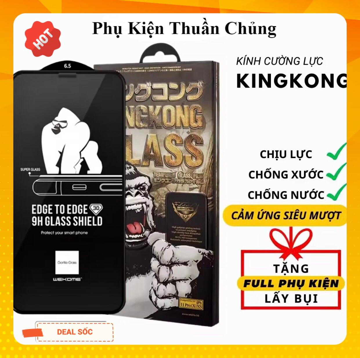 PKTC_Kính cường lực dành cho iphone KingKong full màn 6 6s 6plus 6s plus 7