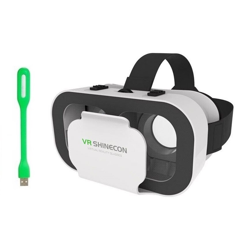 Glasses for Watching 3D Movies on the Phone Shinecon G05 Free 1 Led Light