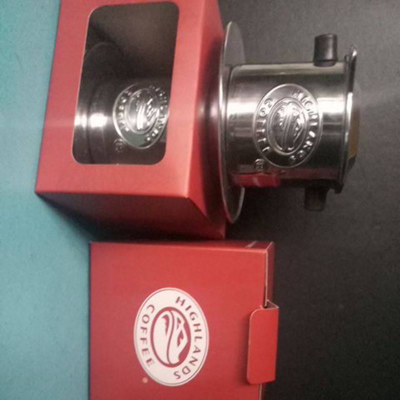 Phin inox Highlands Coffee