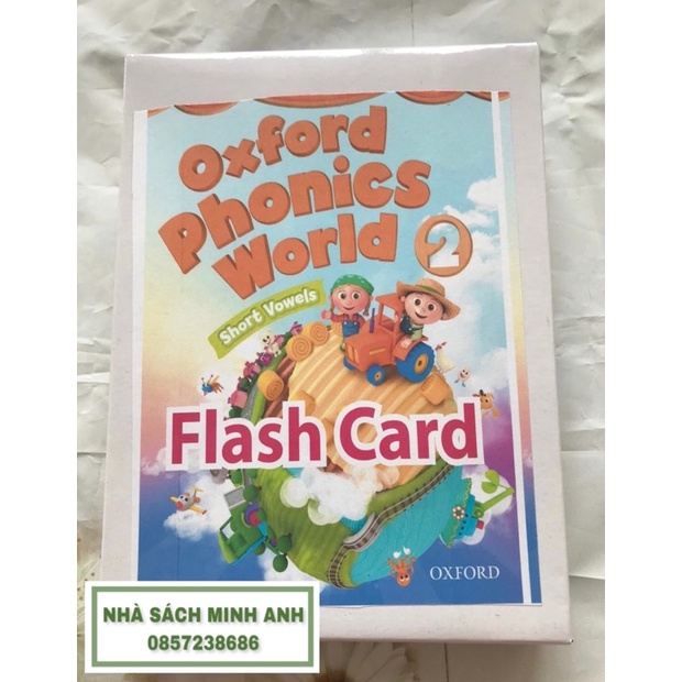 Flashcard oxford phonics world 2 - 93 thẻ