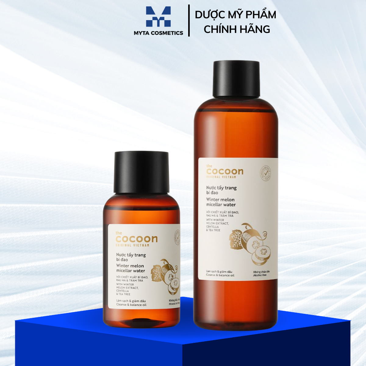 Nước tẩy trang bí đao - Nước tẩy trang Cocoon bí đao