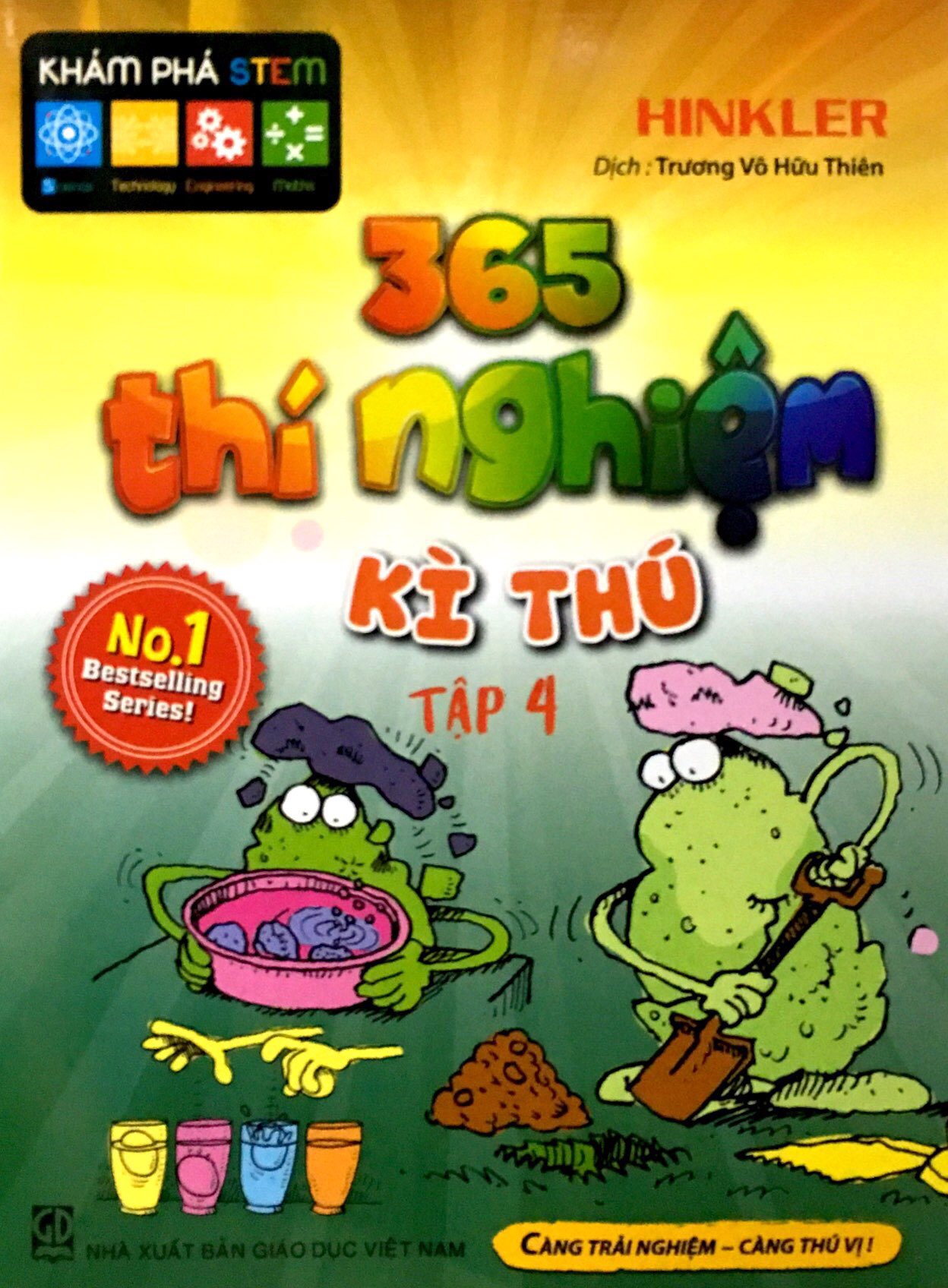 Fahasa - 365 thí nghiệm kì thú - tập 4
