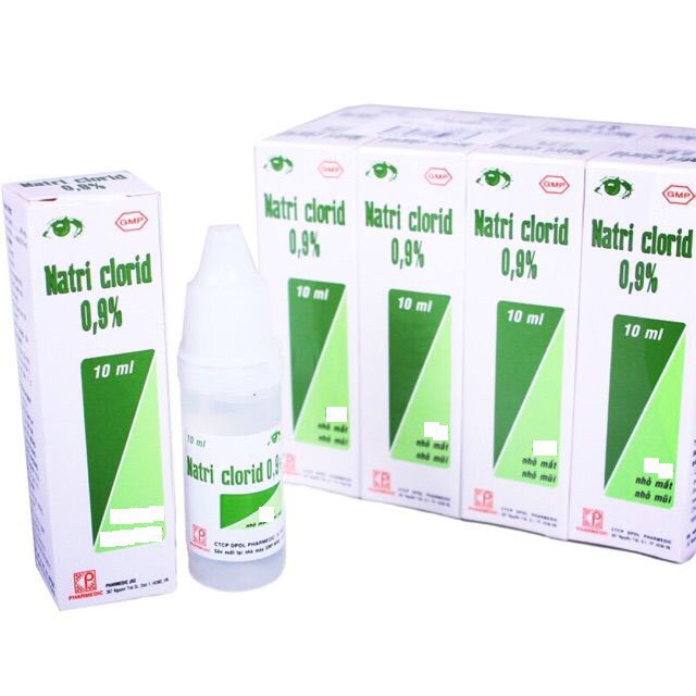 Nước muối sinh lý NaCl 0,9% rửa mắt , rửa mũi an toàn cho trẻ sơ sinh