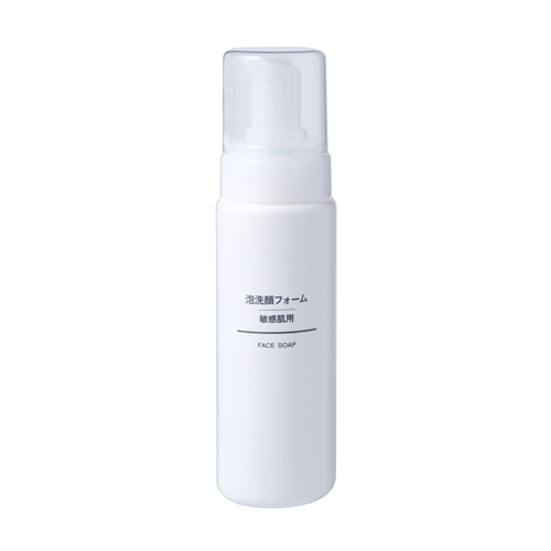 Sữa rửa mặt dạng bọt cho da nhạy cảm muji 200ml - hàng nhật nội địa