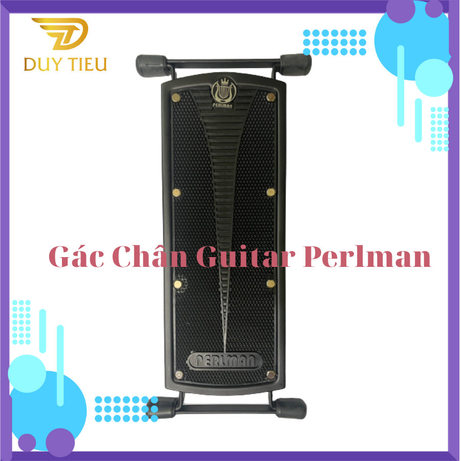 Giá để chân guitar perlman, bền, đẹp, chắc chắn, chất lượng duytieuguitar dt011