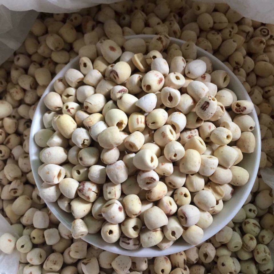 1kg Hạt sen khô thơm ngonkhông chất bảo quản hàng mới