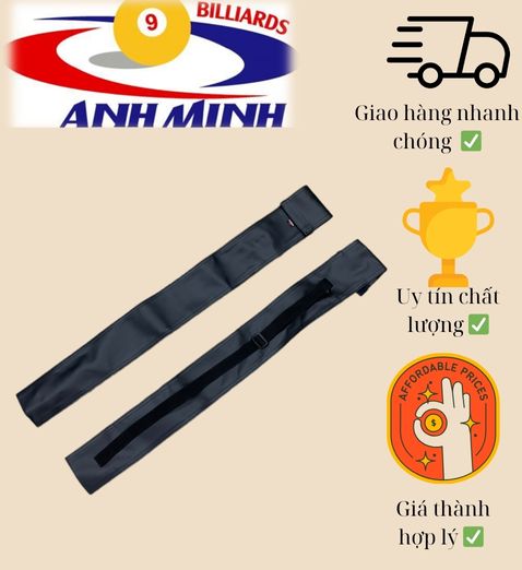 Túi (bao cơ) mềm đựng cơ bida