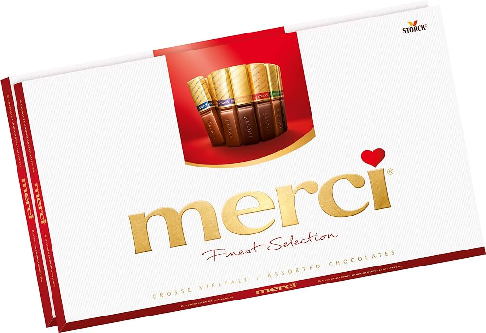Kẹo Socola Merci Finest Selection Chocolate 400g