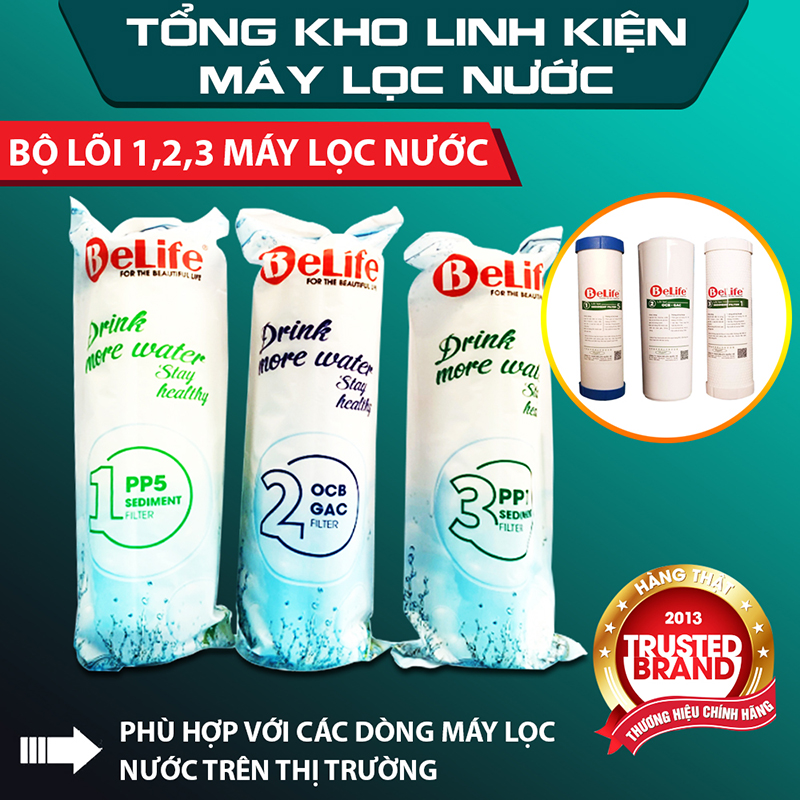 Bộ lõi lọc nước 1,2,3, lõi lọc nước số 1 , lõi lọc nước số 2 , lõi lọc nước số 3, bộ lõi lọc nước 123