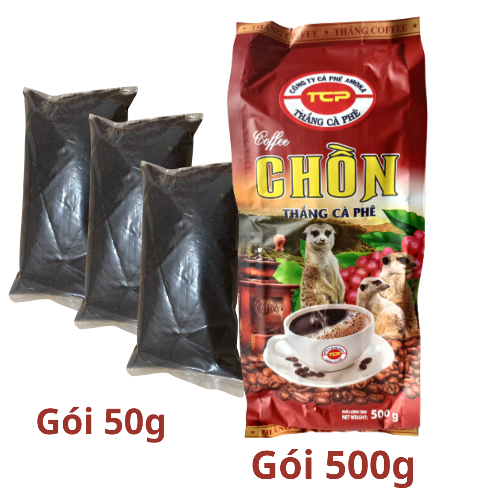 Coffe chồn thượng hạng - cà phê chồn rang xay pha phin truyền thống 50g-500g