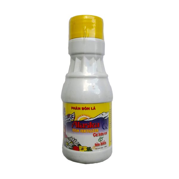 Phân cá alaska – phân cá hữu cơ và tảo biển chai 100ml