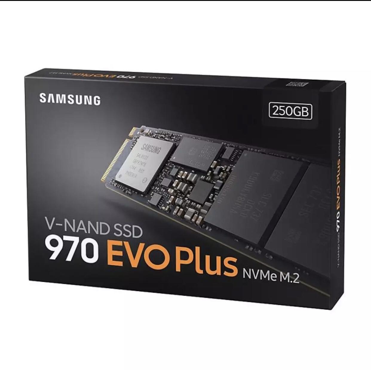 Ổ cứng ssd m.2 pcie nvme samsung 970 evo plus 250gb - bảo hành 5 năm