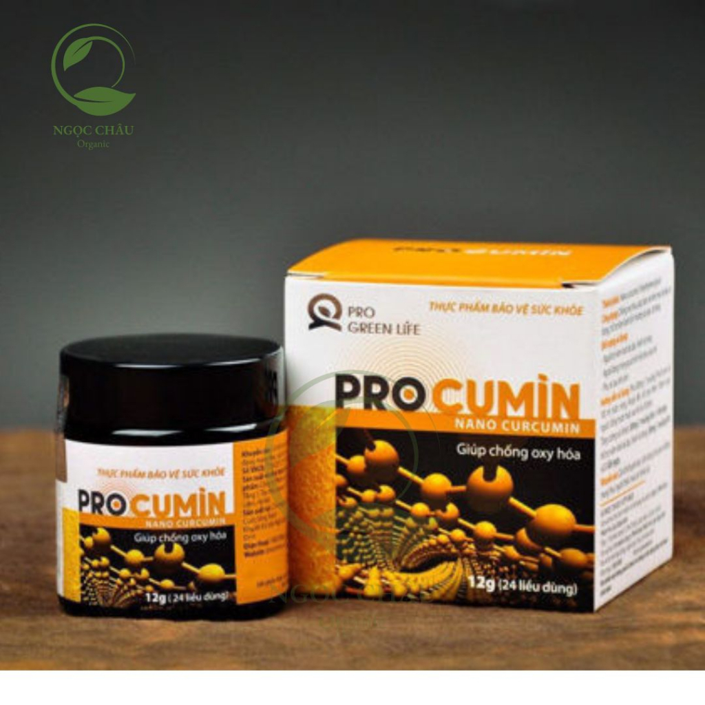 Tinh bột nghệ nguyên chất pro curcumin hộp 15g,40g