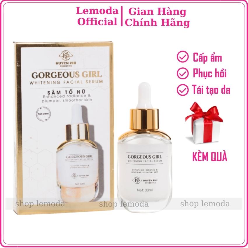 Serum sâm tố nữ Huyền Phi tái tạo cấp ẩm phục hồi tăng độ đàn hồi cho da