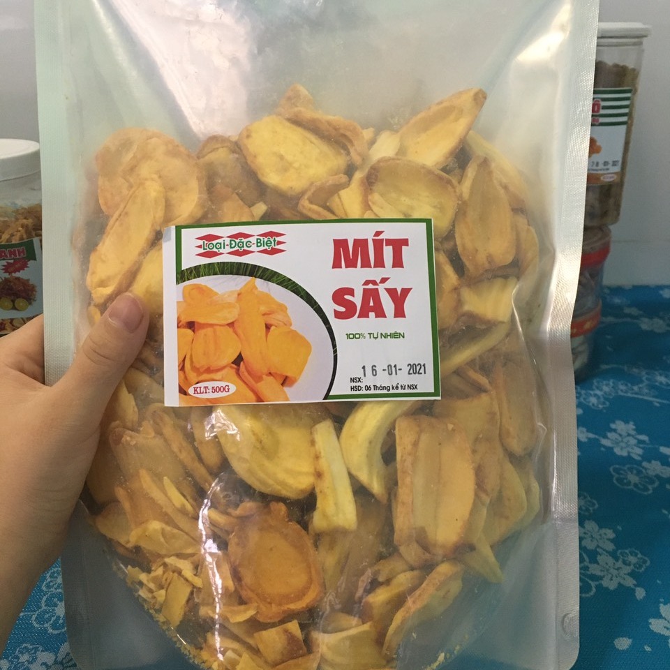 Quà tết 2021 mít sấy khô 500gr