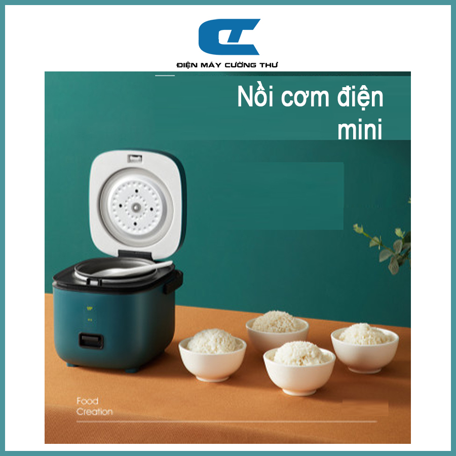 Nồi cơm điện mini đa năng jiashi 1,2l hàng nội địa cao cấp
