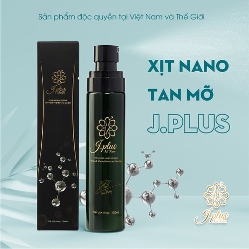 Xịt hủy mỡ siêu cấp tốc nano jplus chính hãng - xịt tan mỡ, xịt giảm mỡ, giảm cân an toàn, cam kết bởi đan trường