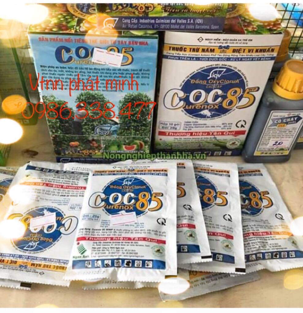 Thuốc trừ bệnh cây trồng coc 85 gói 20gr