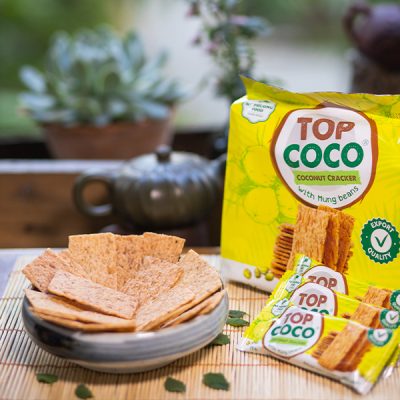 Bánh dừa nướng topcoco đậu xanh 150g