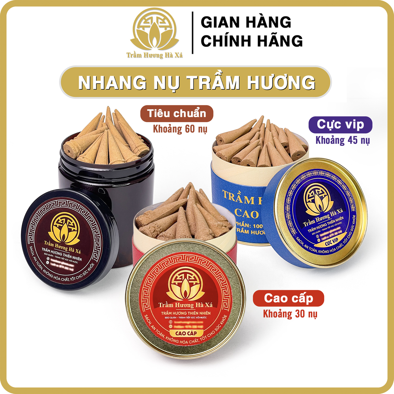  Nhang nụ trầm hương đốt xông nhà tẩy uế đồ thờ cúng phong thủy may mắn thu hút tài lộc cho gia chủ Trầm Hương Hà Xá 