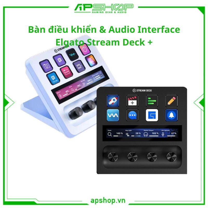 Thiết bị điều khiển & Audio Interface Elgato Stream Deck +
