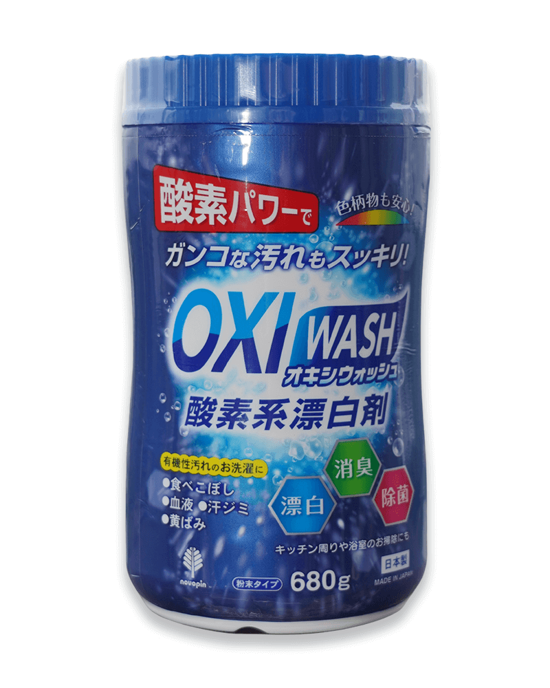 Bột Giặt Tẩy Đa Năng Oxi Wash Novopin S Select Nhật Bản Hộp 680g
