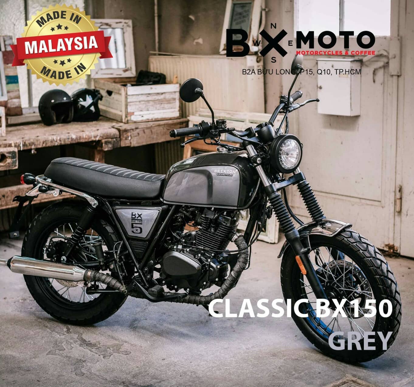 [HCM]Ruột bánh sau cho các dòng Brixton 125/150