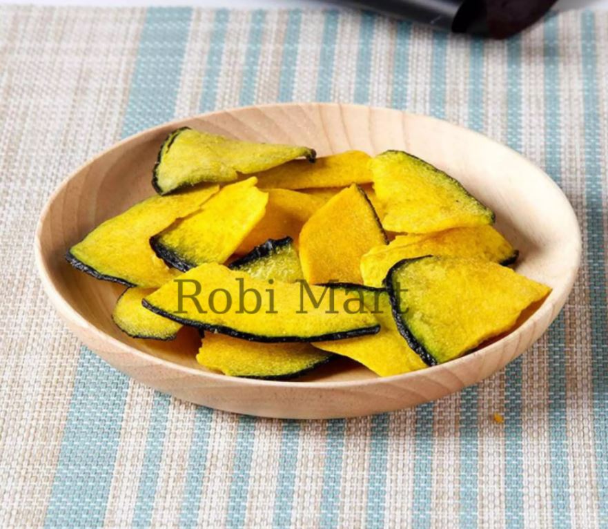 Bí đỏ sấy khô / trà detox bí đỏ - khối lượng 100gram