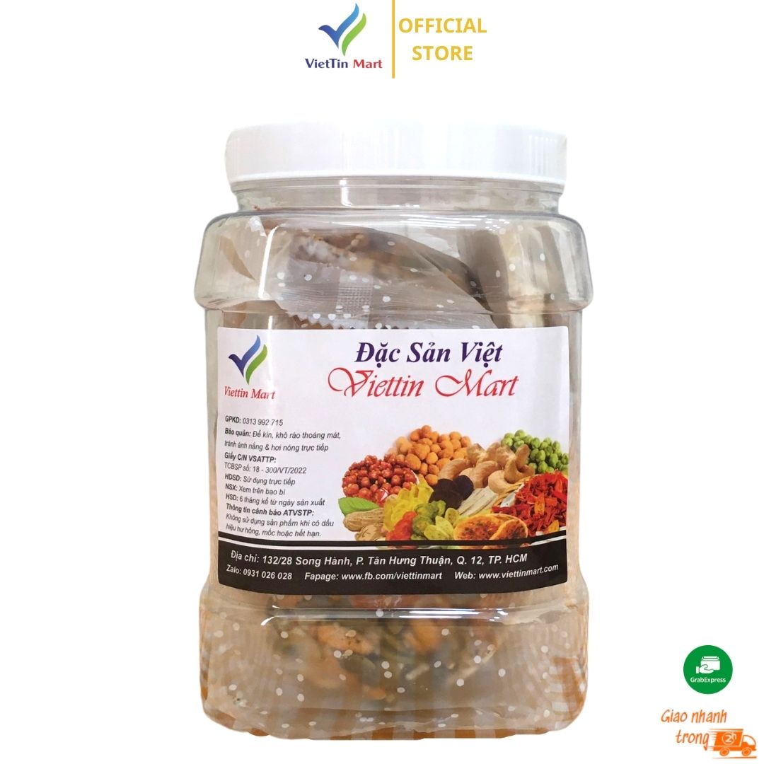 Bánh nổ gạo lứt mix hạt dinh dưỡng