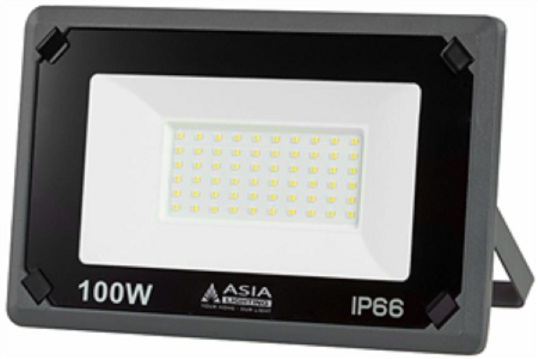 [ Hàng chính hãng] - Đèn Pha LED 100W SMD IP66 ASIA Ngoài Trời Chống Mưa - LỖI ĐỔI MỚI