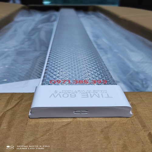 Combo 02 bộ Bóng đèn tuýp led bán nguyệt đầu vuông 60W 1,2m siêu sáng