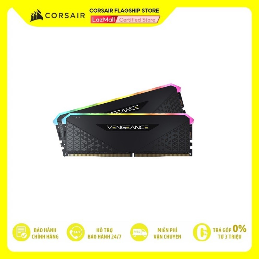 Ram pc corsair vengeance rs rgb cmg32gx4m2d3600c18 32gb ddr4 3600mhz