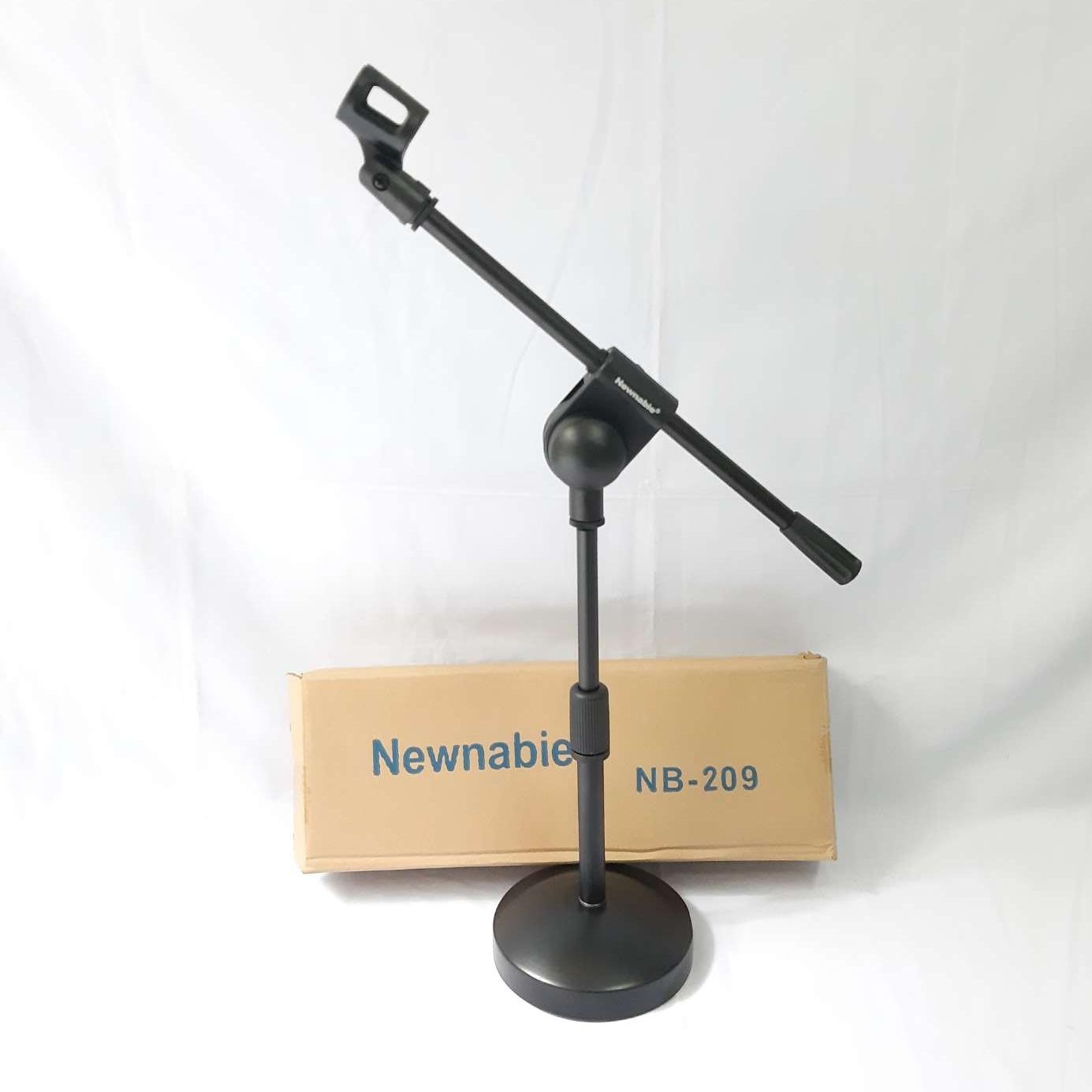 Chân kẹp micro newnabie 209, chân micro để bàn