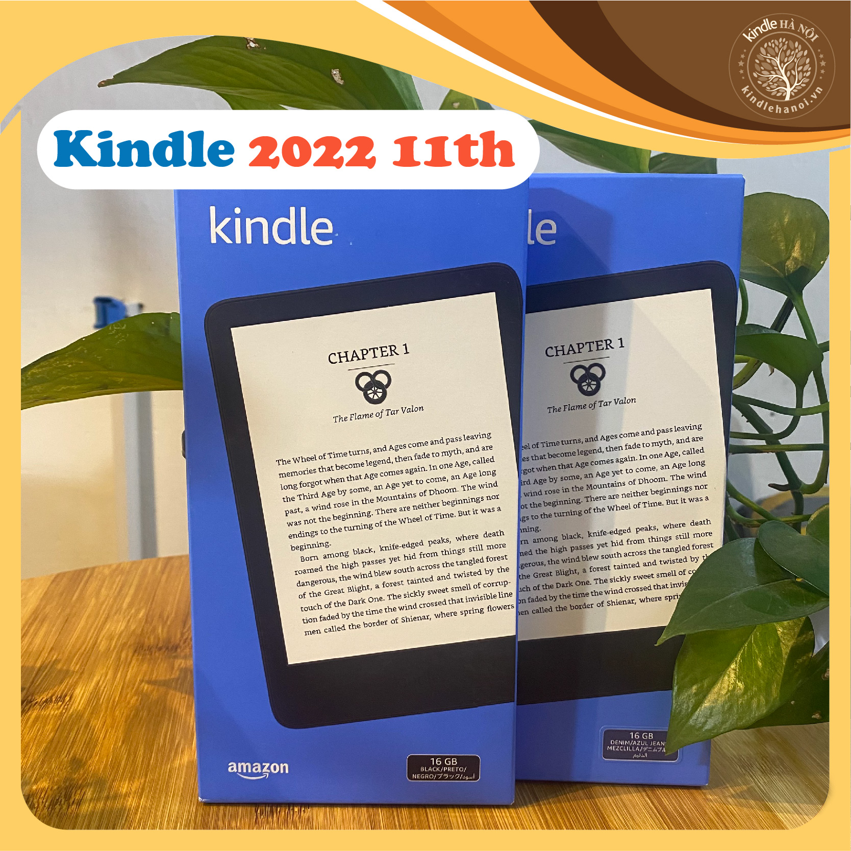 Máy đọc sách Kindle 2022 11th (all-new-kindle 2022) có đèn nền 6inch 300PPI, Bluetooth, Audible, 16GB Stogare