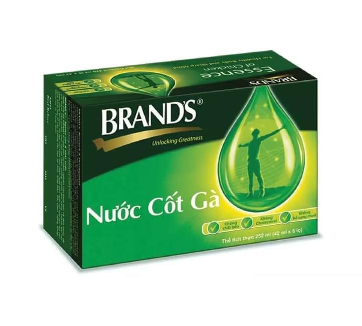 Thùng 12 lốc, nước cốt gà BRAND S +tặng kèm quà