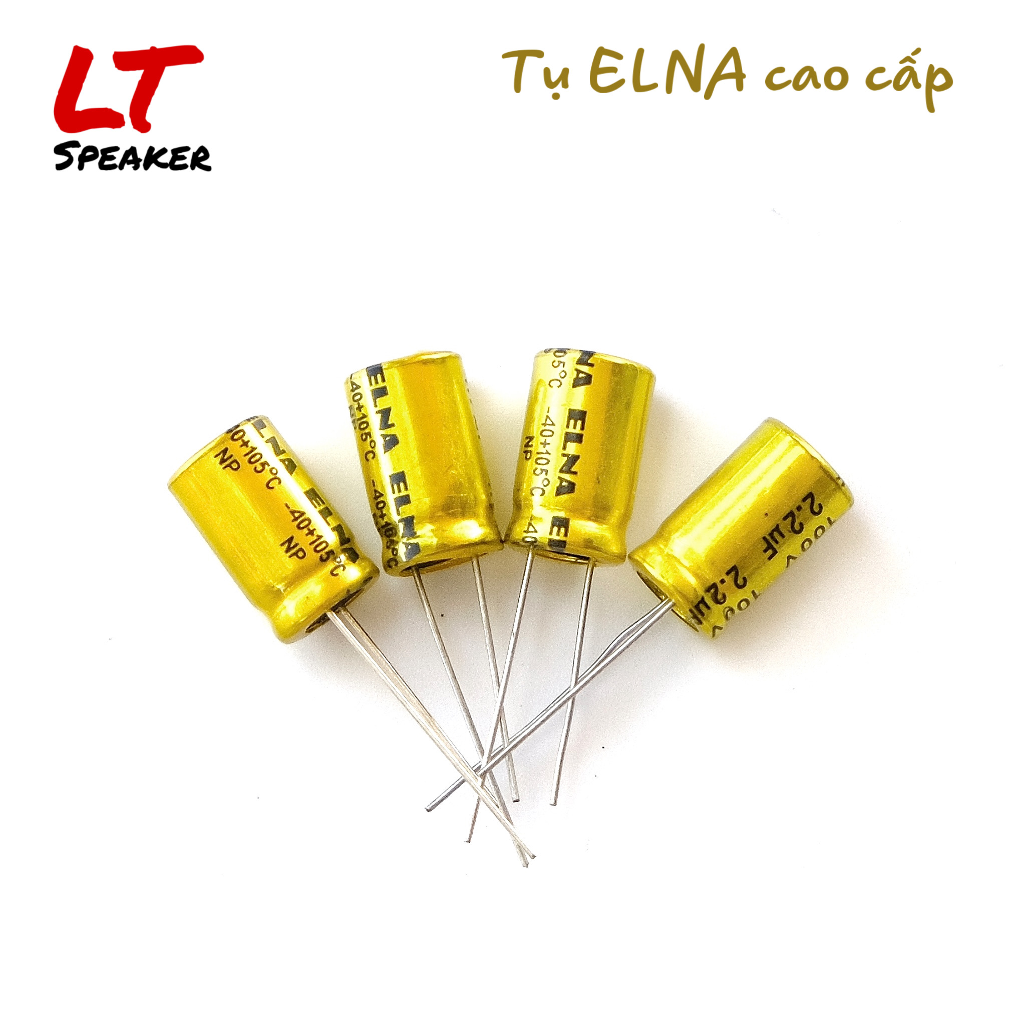 1 cặp Tụ phân tần Treble, tụ lọc treble cao cấp ELNA 100v 1.5uf 2.2uf 3.3uf 4.7uf (2 cái)