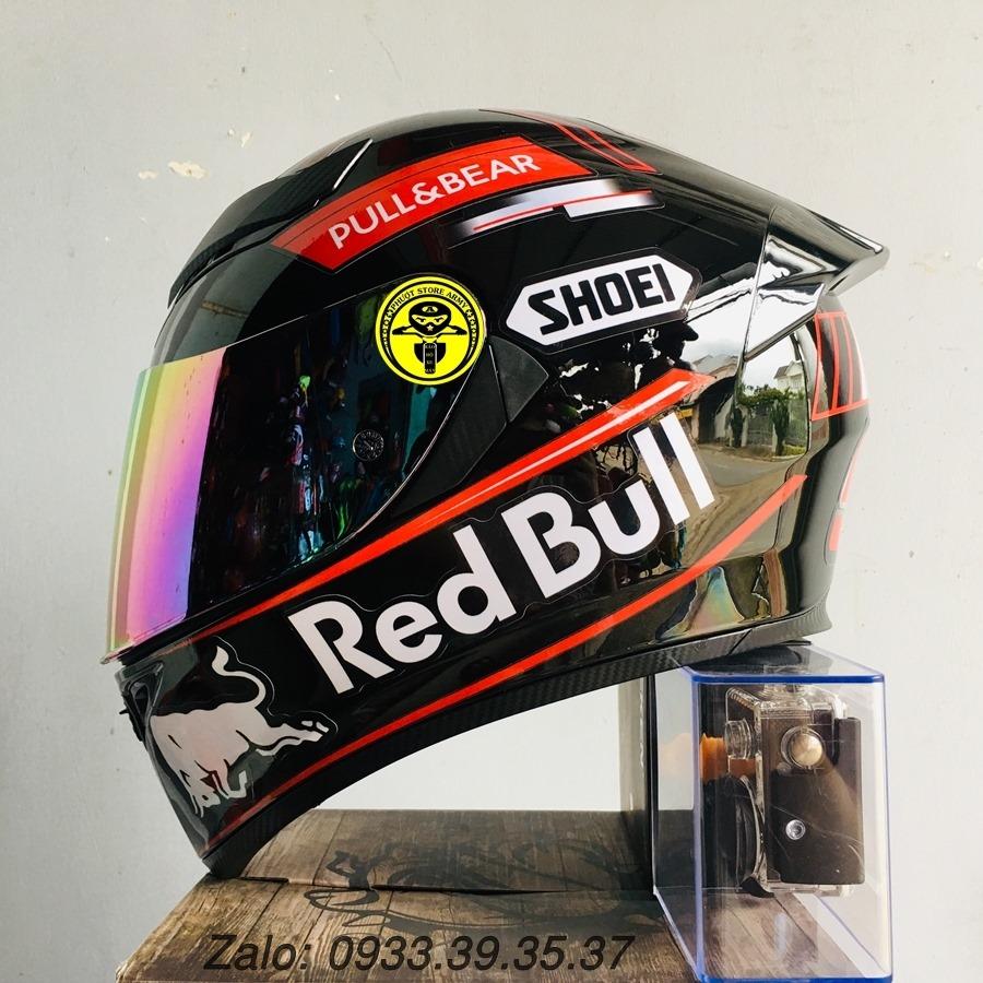 Nón Fullface Royal M138B màu đen bóng lên tem SHOEI, bảo hành 12 tháng