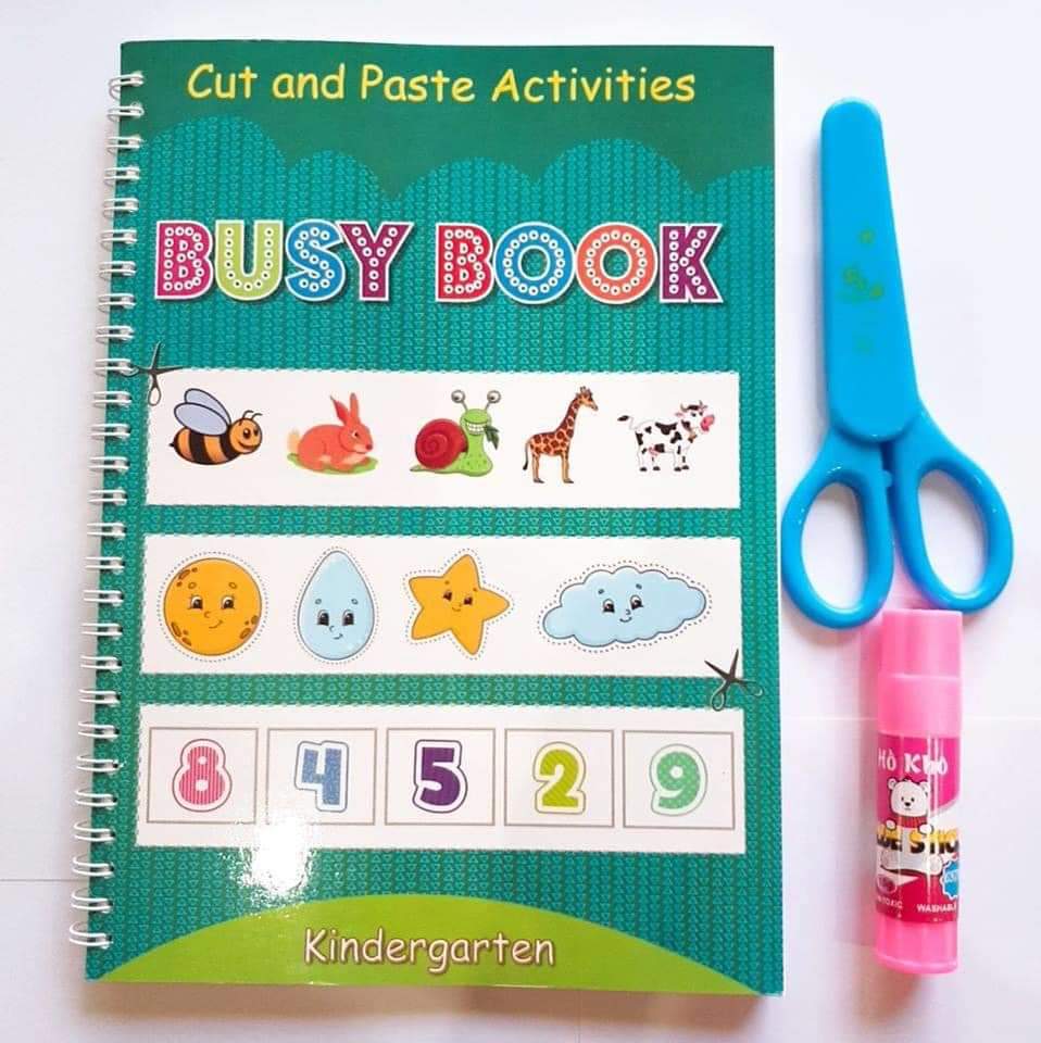 Đồ chơi cho bé học tiếng anh Busy Book 1c
