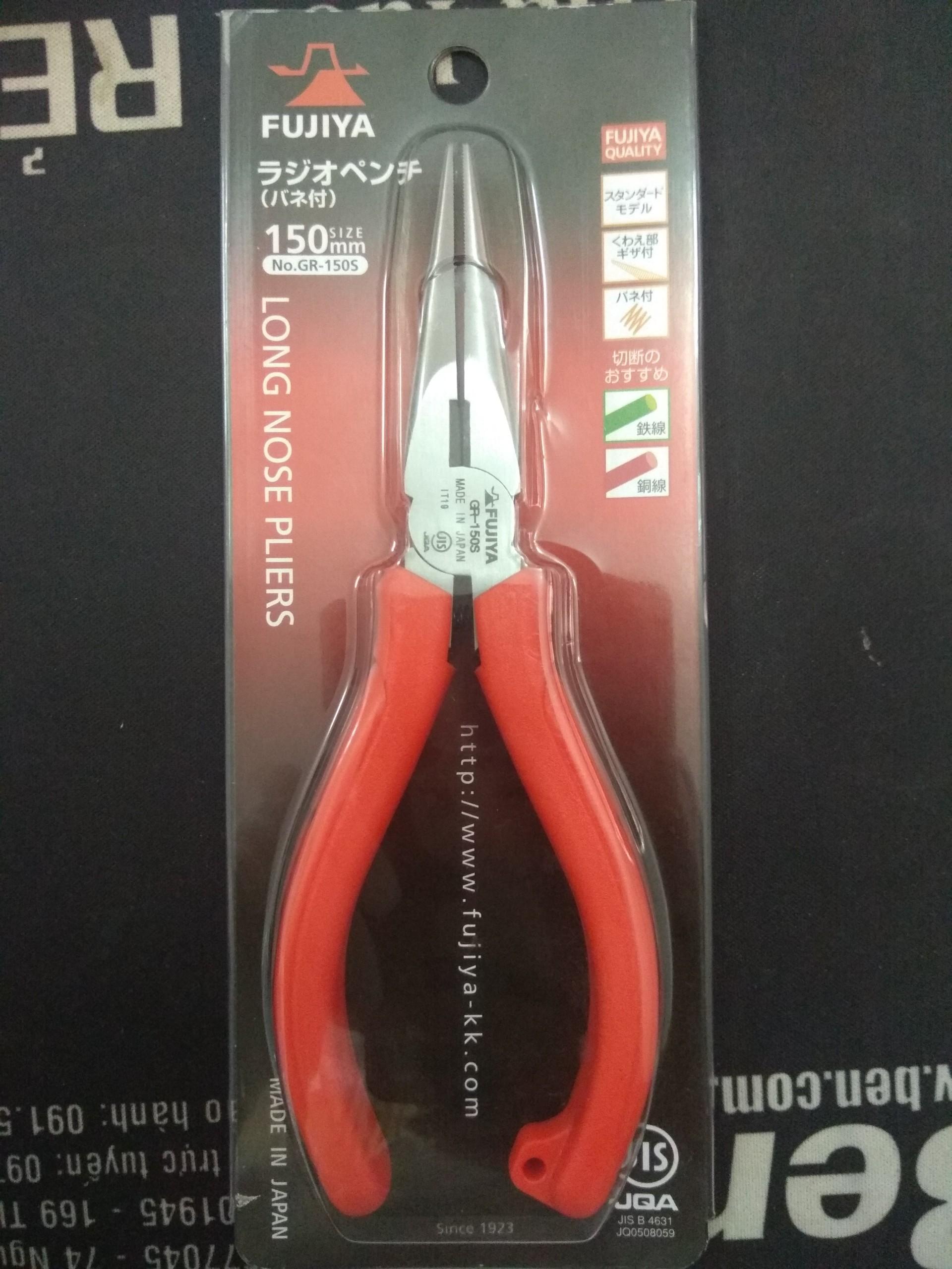 Kìm Nhọn Fujiya GR-150S Bên Em Đổi Sang Shop Mới >>> Fujiya - Kìm Nhật Chính Hãng