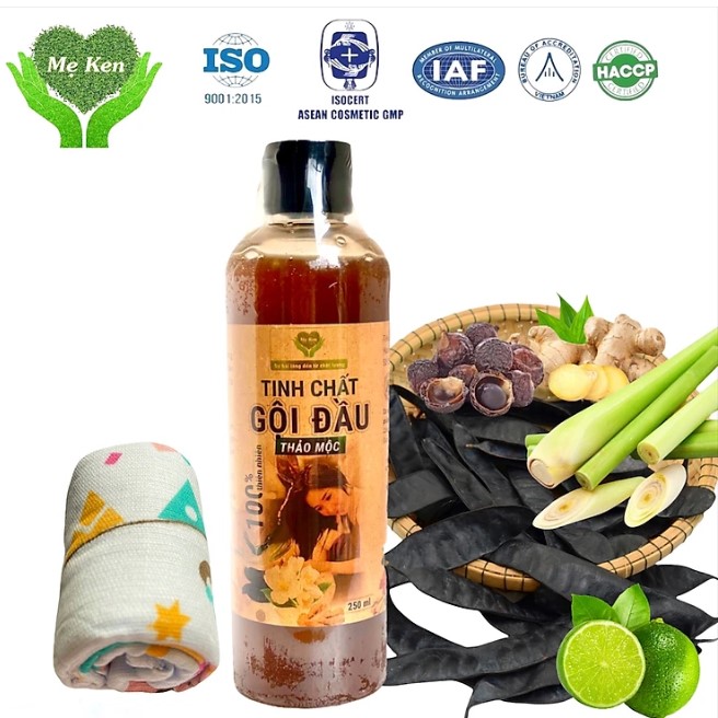 Dầu gội đầu thảo mộc mẹ ken