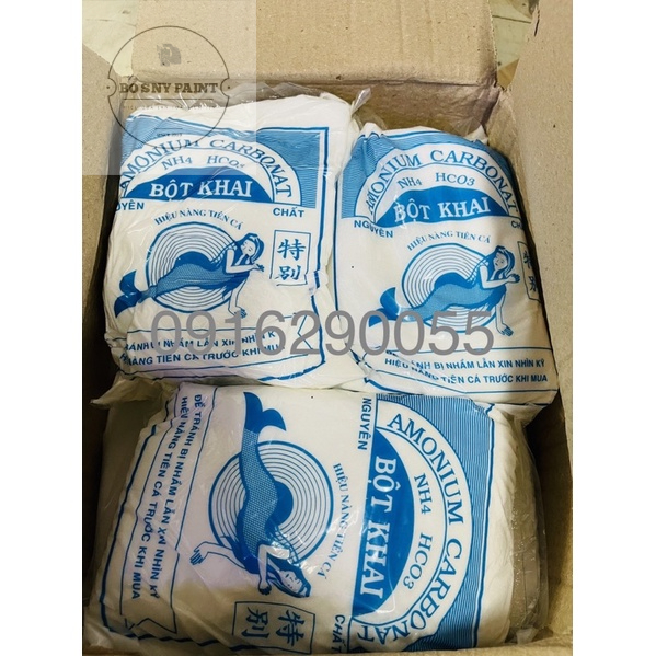 Bột khai tẩy gỗ NH4HCO3 nguyên chất